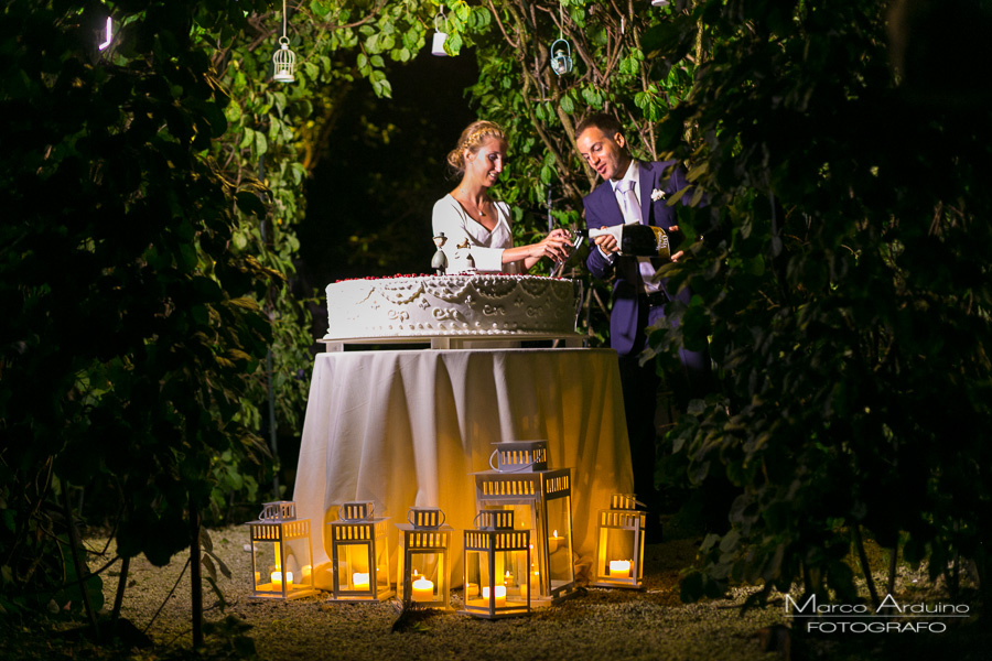wedding cake cutting jardin a vivre lake maggiore