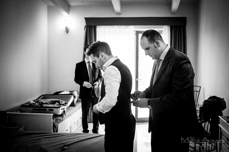 groom getting ready langhe barolo piedmont italy