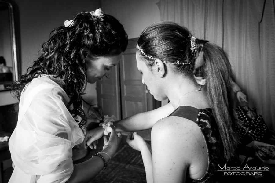 bride getting ready Torino Italy