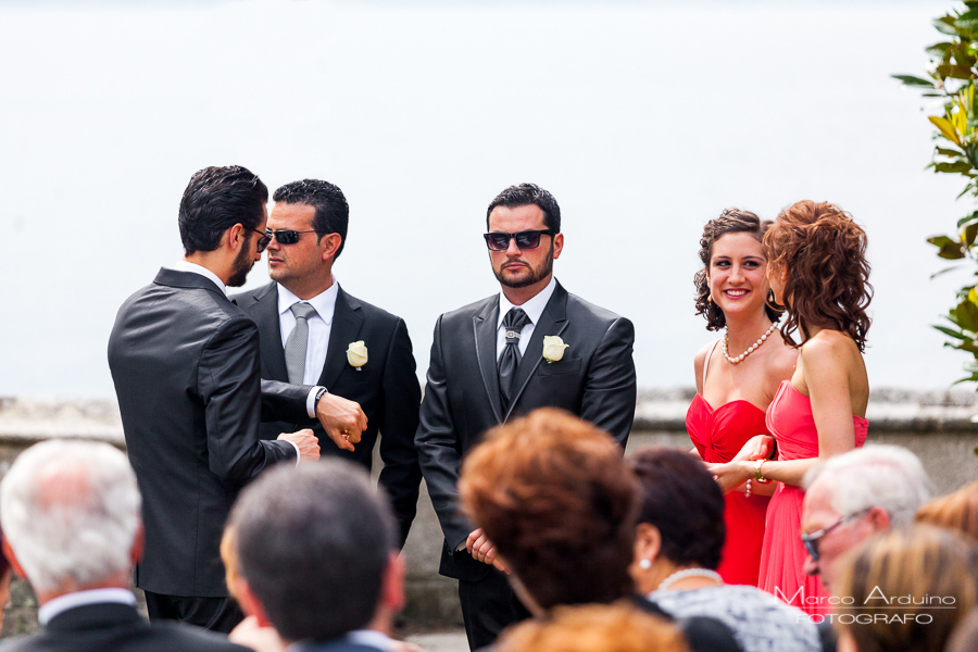 wedding ceremony lake maggiore Italy
