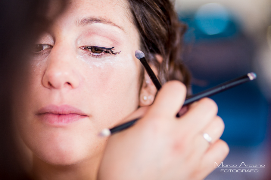 bride getting ready at grand hotel majestic verbania lake maggiore italy