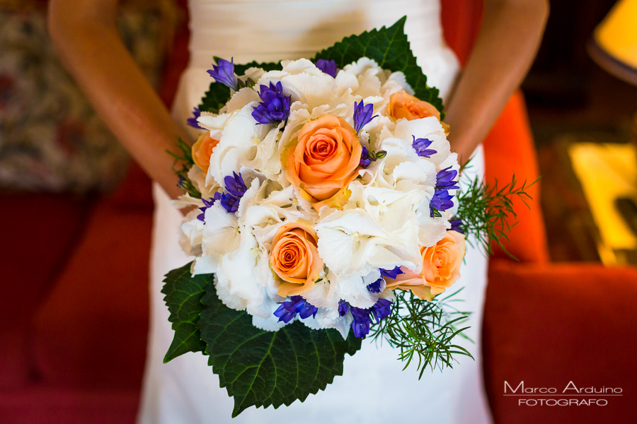 bridal bouquet Italian wedding photographer Milan