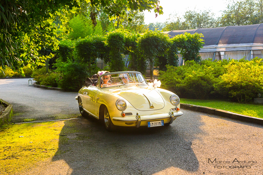 luxury wedding car lake maggiore italy