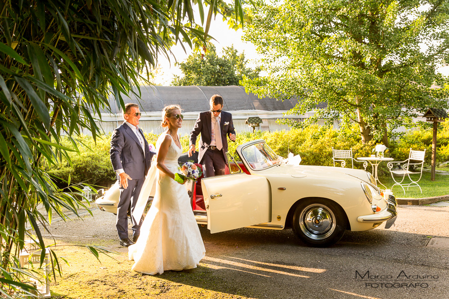 luxury wedding car lake maggiore italy