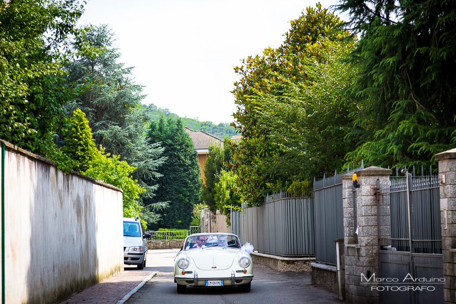 luxury wedding car lake maggiore italy