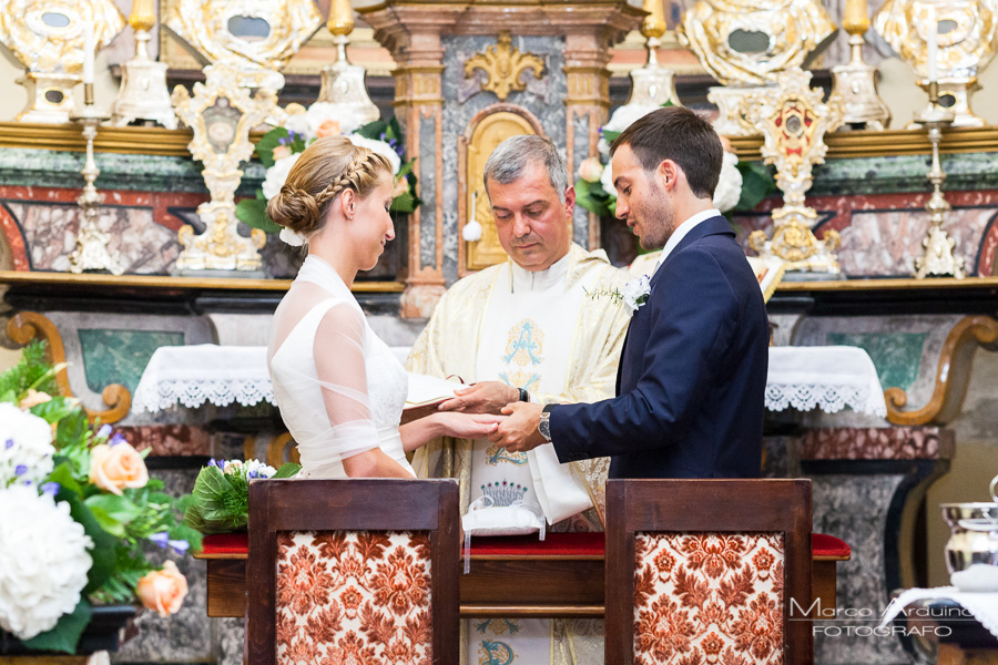 exchange rings wedding lake maggiore Italy