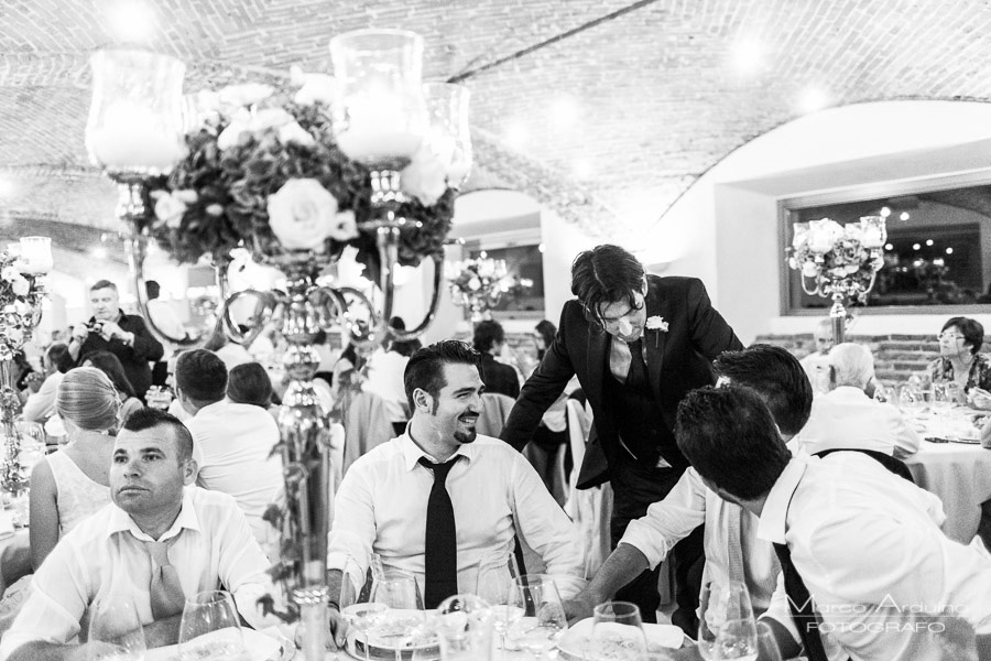 wedding reception in lombardy