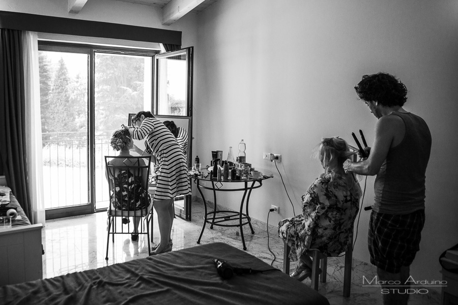 bride getting ready langhe barolo piedmont italy