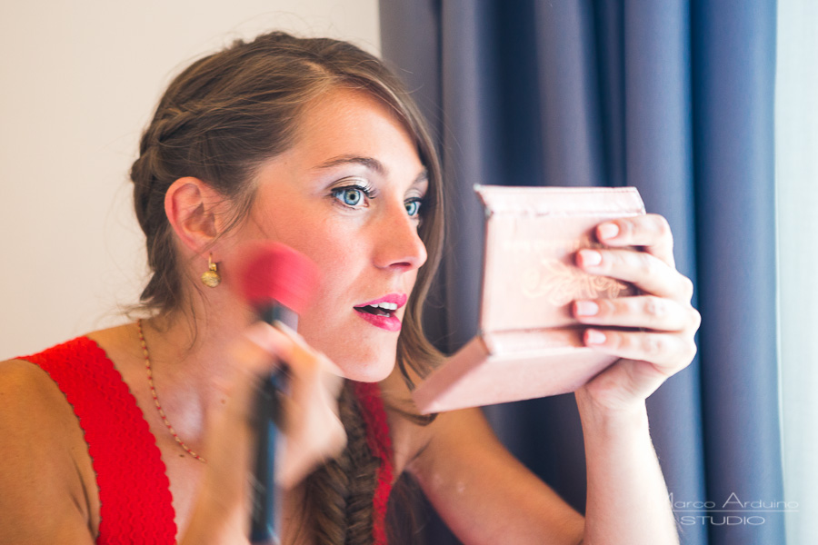 bride getting ready langhe barolo piedmont italy