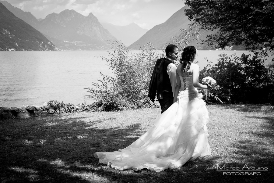 real wedding lake lucerne