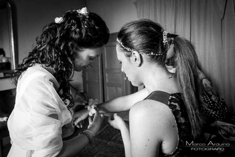 bride getting ready Torino Italy