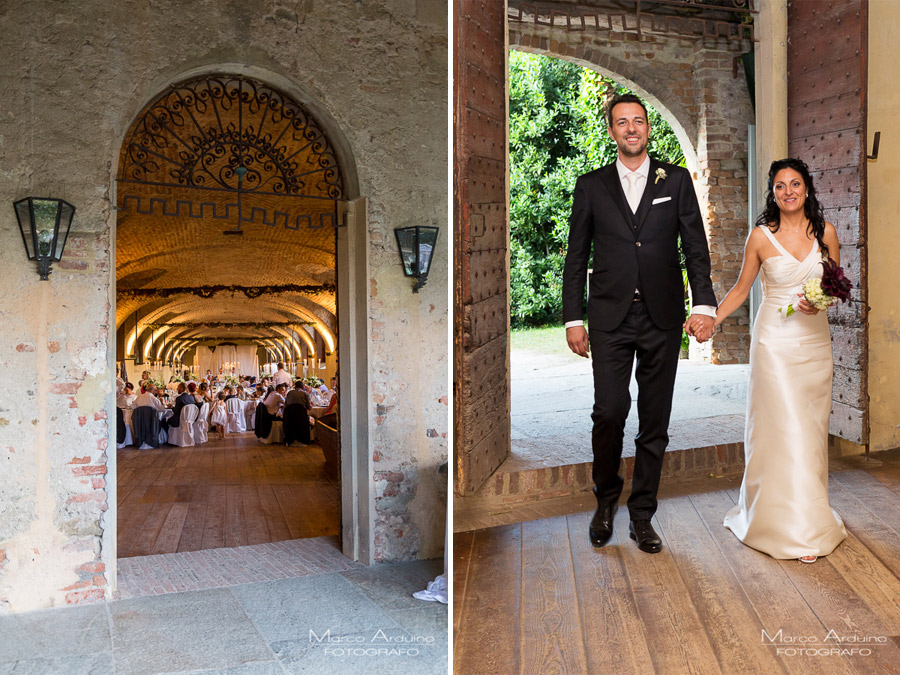 Getting married italian castle San Sebastiano Po Torino Piedmont