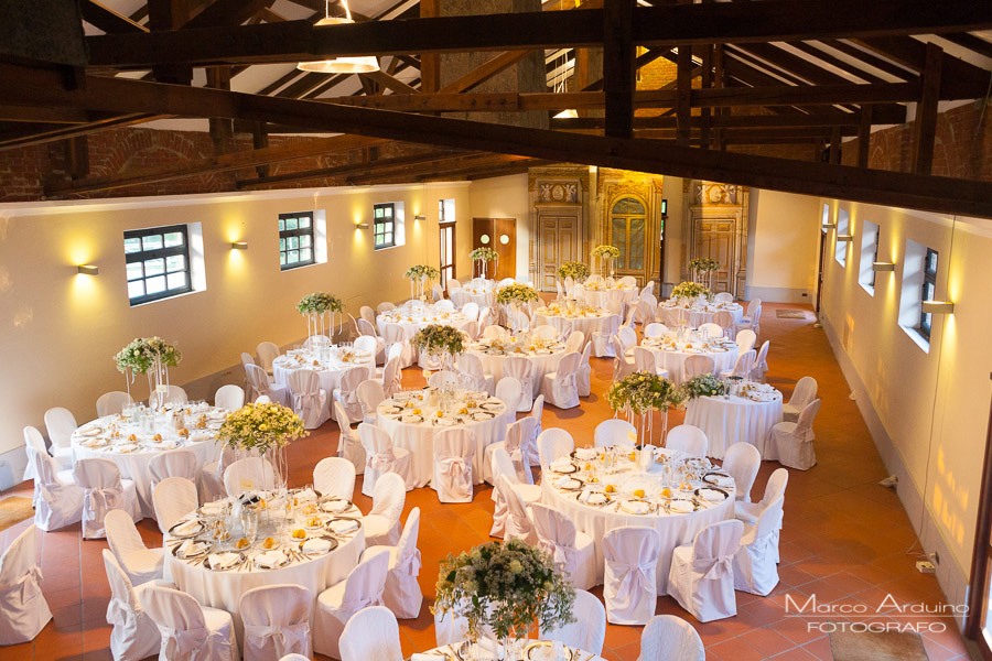 elegant wedding reception