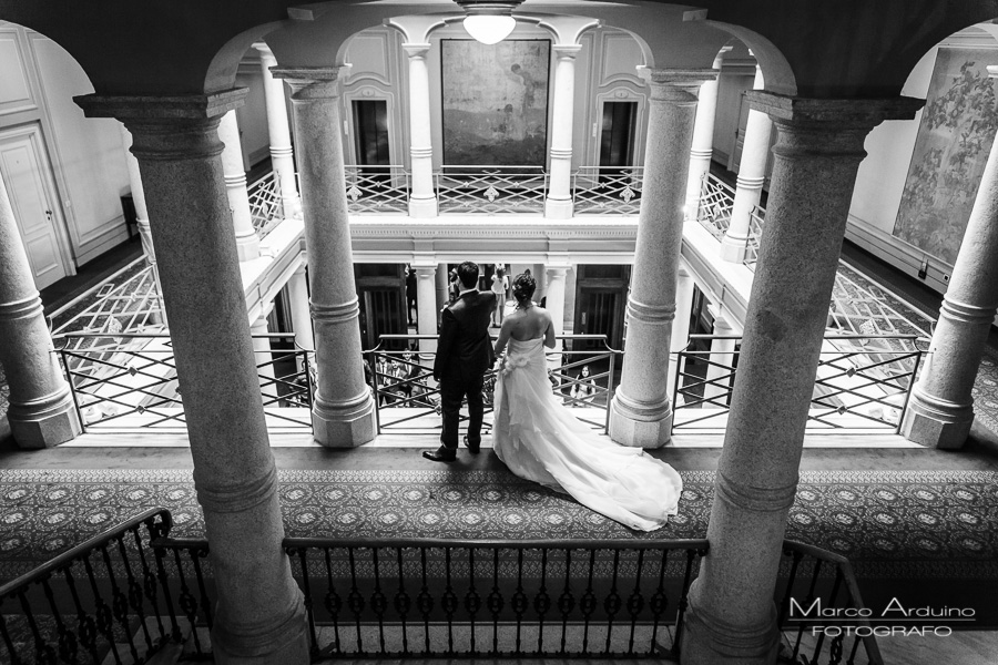 bride and groom portrait lake maggiore Italy