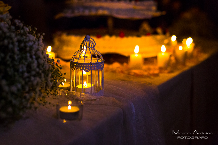 Romantic wedding cake detail lake maggiore Italy