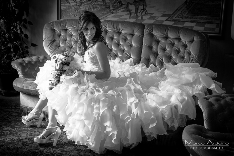 bride getting ready stresa lake maggiore italy