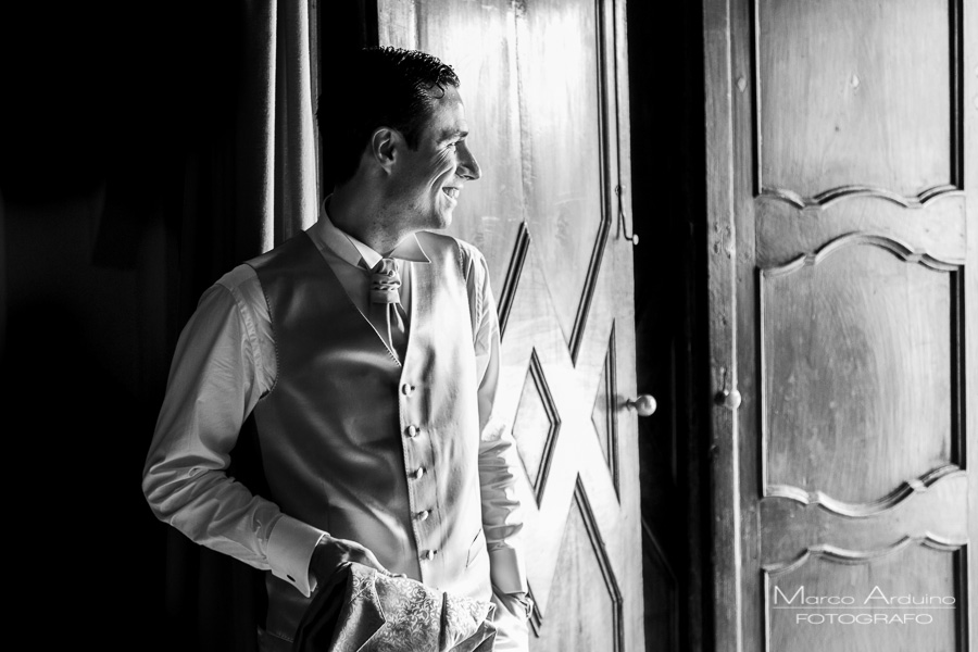 portrait groom stresa lake maggiore italy