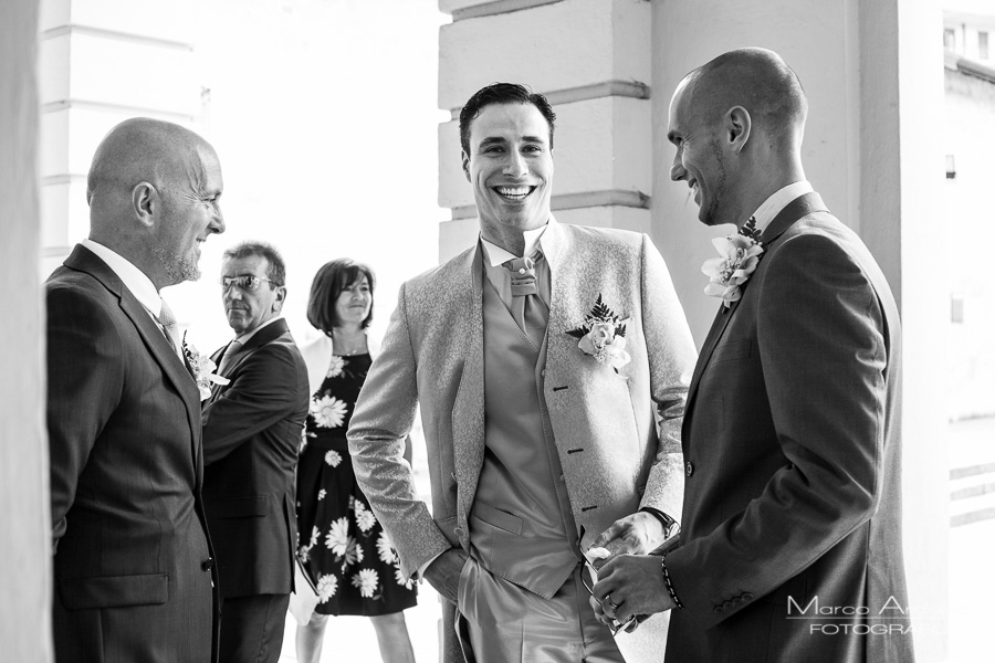 groom and guest lake maggiore italy