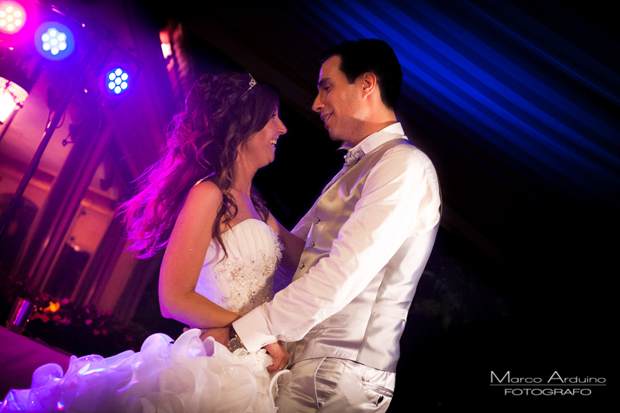 Wedding first dance villa Aminta Stresa lake maggiore Italy