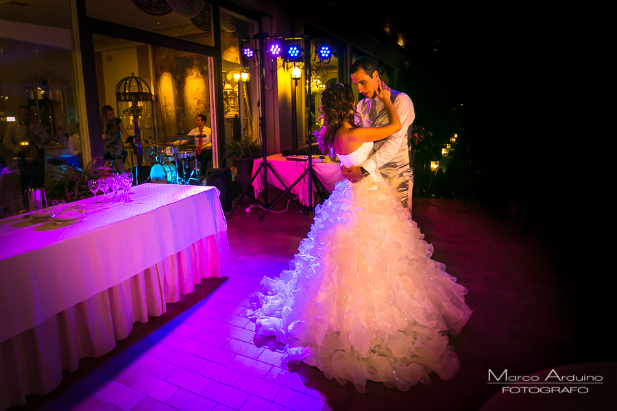 Wedding first dance villa Aminta Stresa lake maggiore Italy