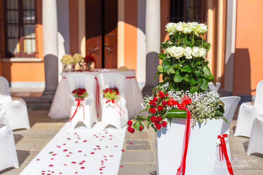 civil ceremony on lake orta