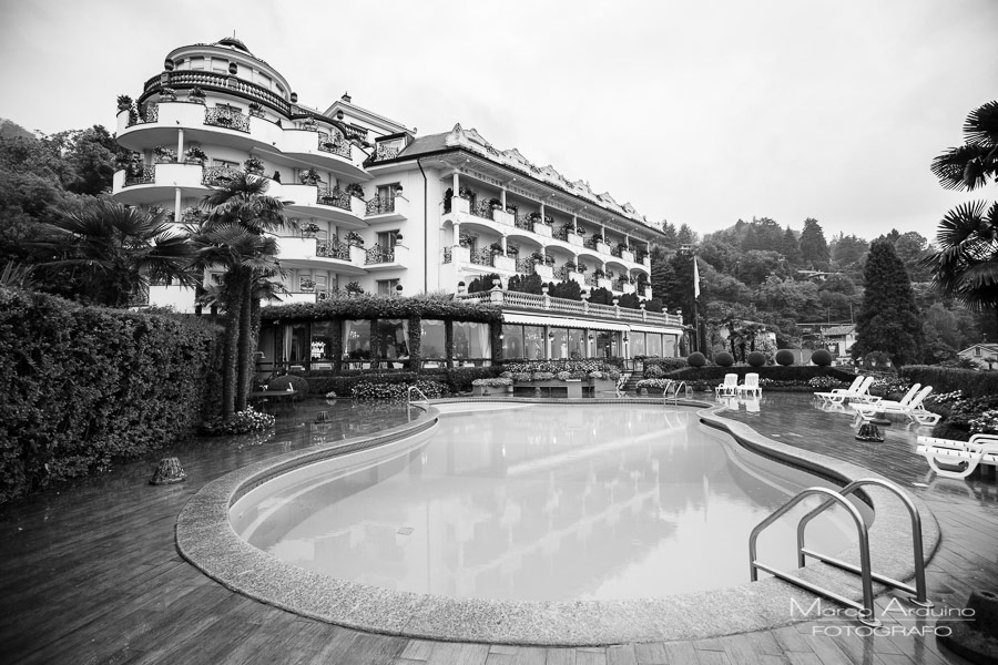 Rainy wedding day at Villa Aminta Stresa lake Maggiore