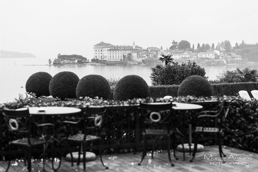 Rainy wedding day at Villa Aminta Stresa lake Maggiore