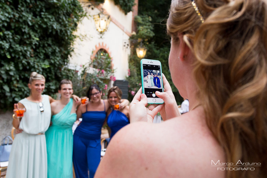 wedding reception in Santo Spirito Abbey- Villa Giannone