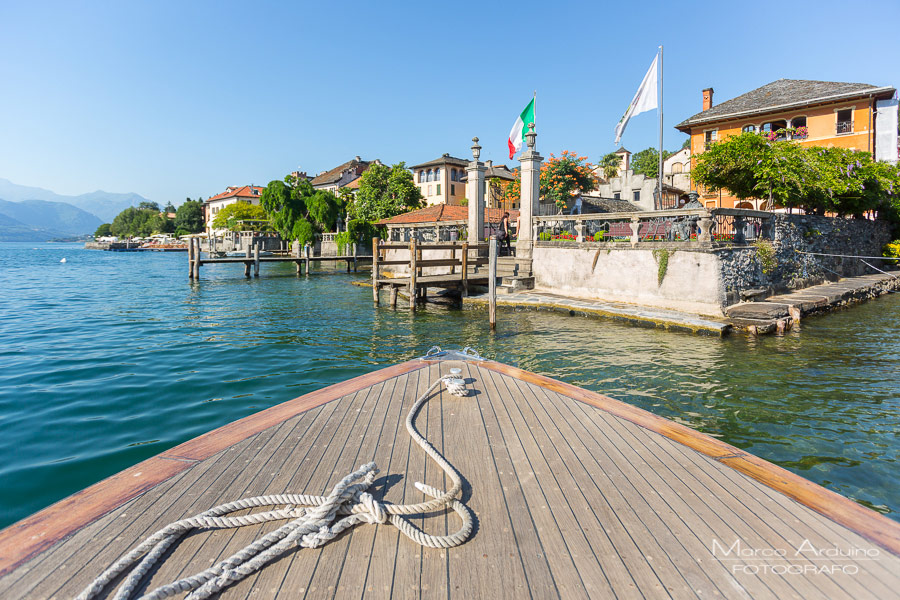 wedding on Villa Bossi lake orta