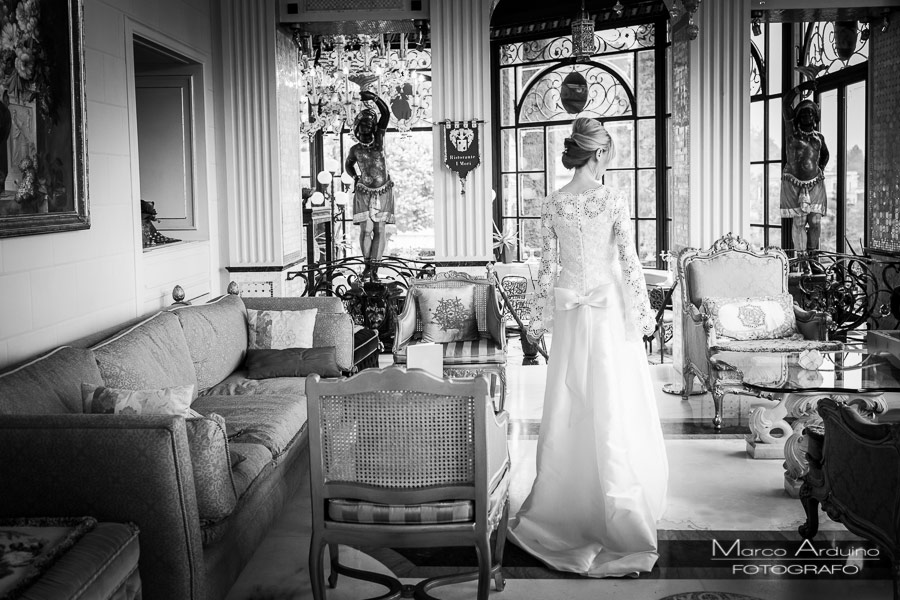 Rainy wedding day at Villa Aminta Stresa lake Maggiore