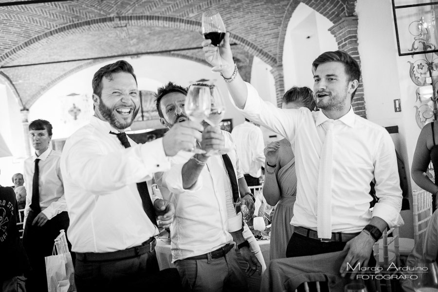 wedding party in Santo Spirito Abbey- Villa Giannone