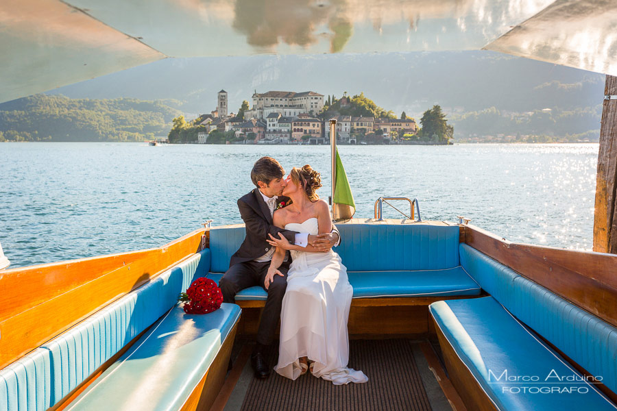 elopement on lake orta