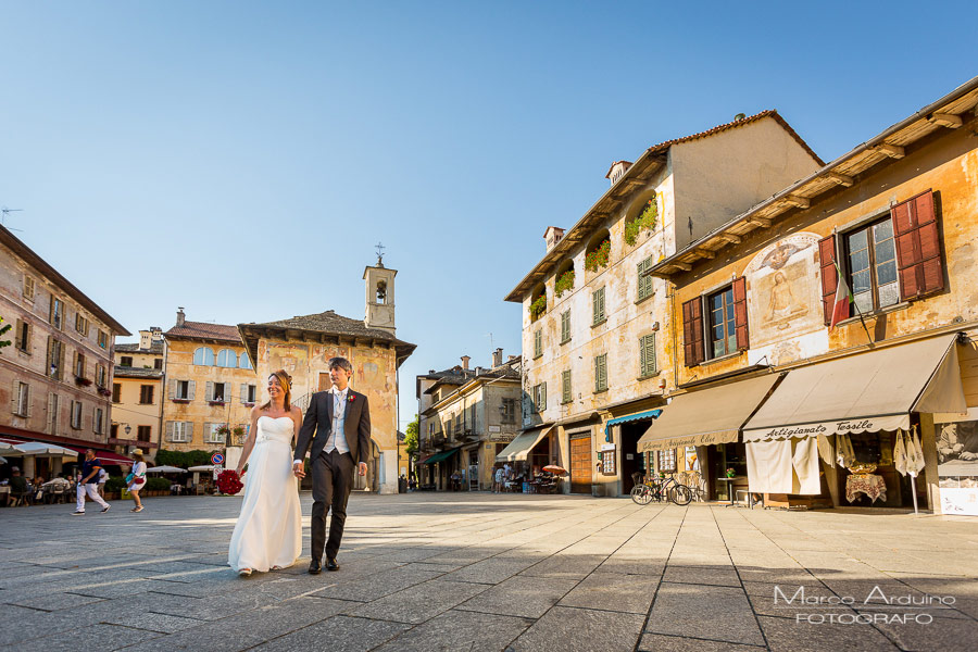 elopement on lake orta