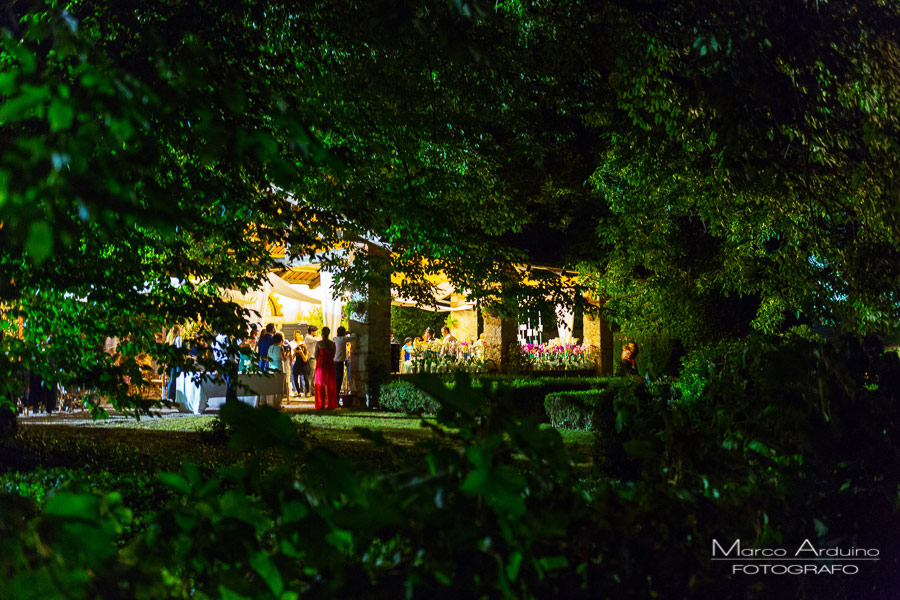 wedding reception in Santo Spirito Abbey