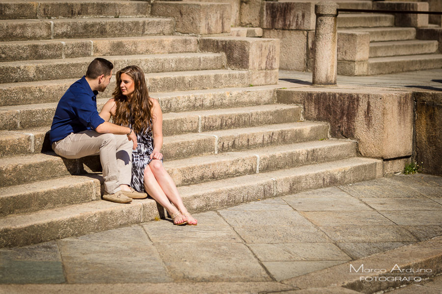 engagement session lake Maggiore borromean island Stresa