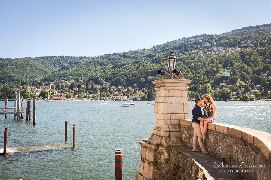 engagement session lake Maggiore isola bella borromean island Stresa