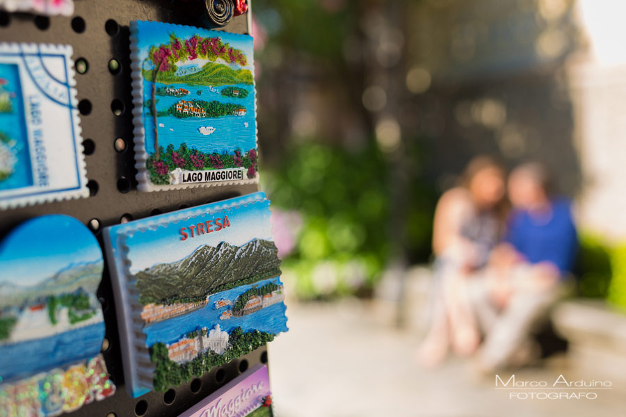 engagement session lake Maggiore borromean island Stresa