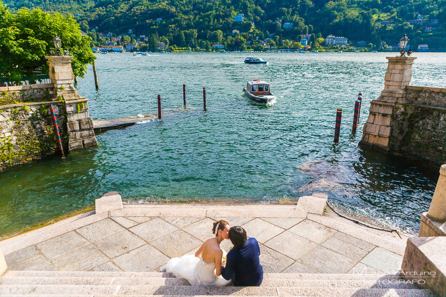 stunning wedding on lake maggiore