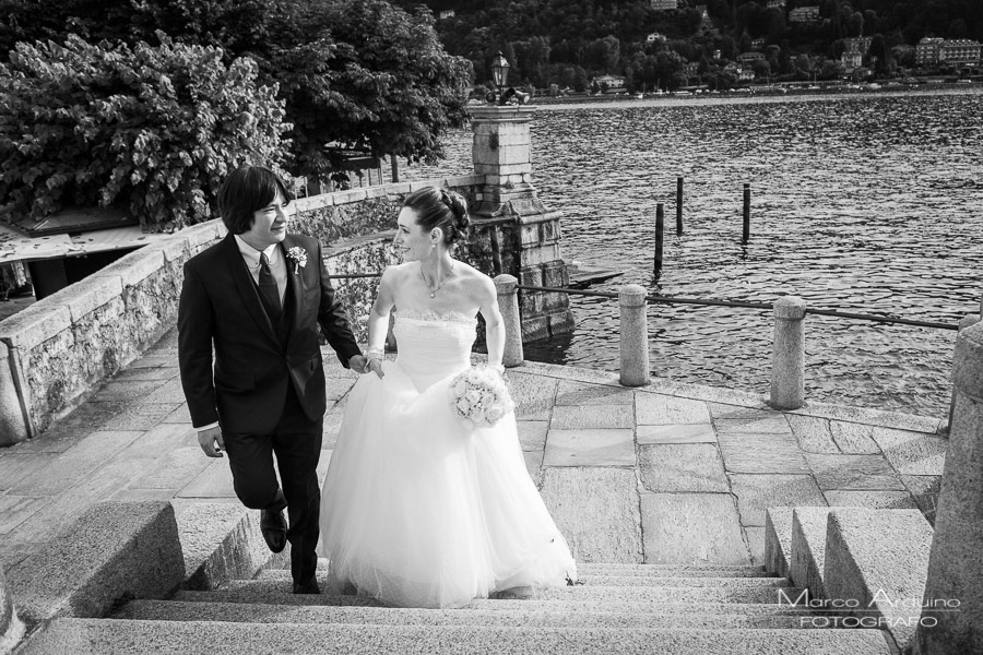 stunning wedding on lake maggiore