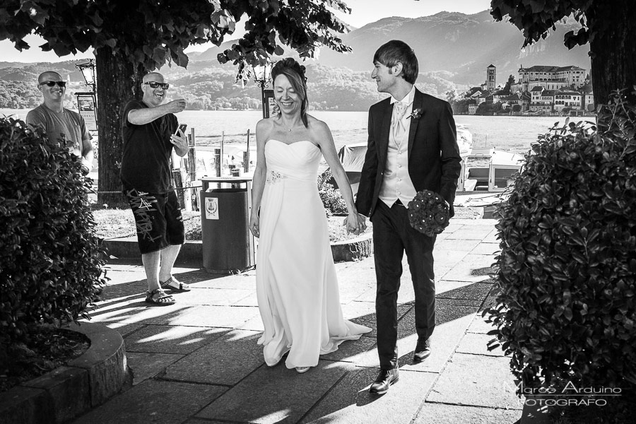 elopement on lake orta