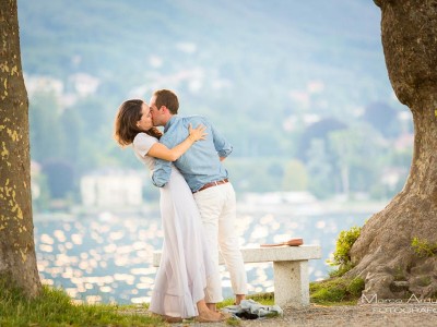 wedding proposal on lake maggiore