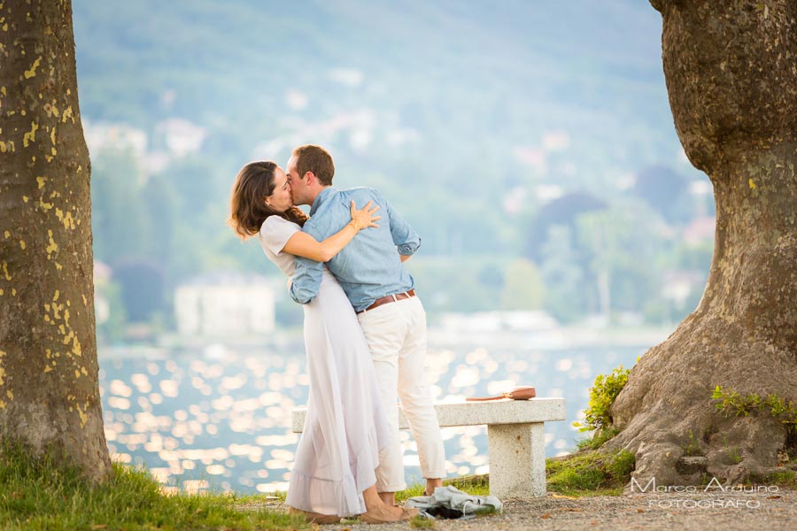 wedding proposal on lake maggiore