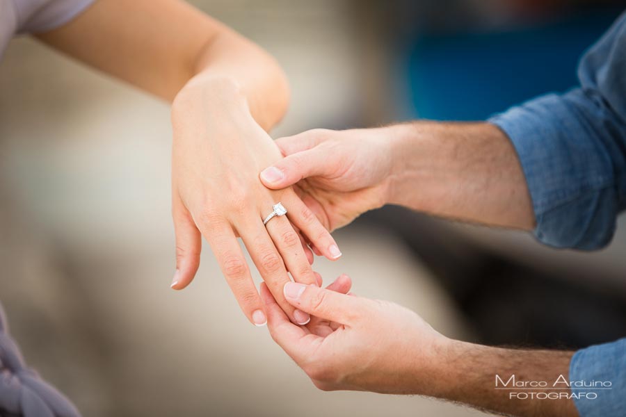 wedding proposal on lake maggiore