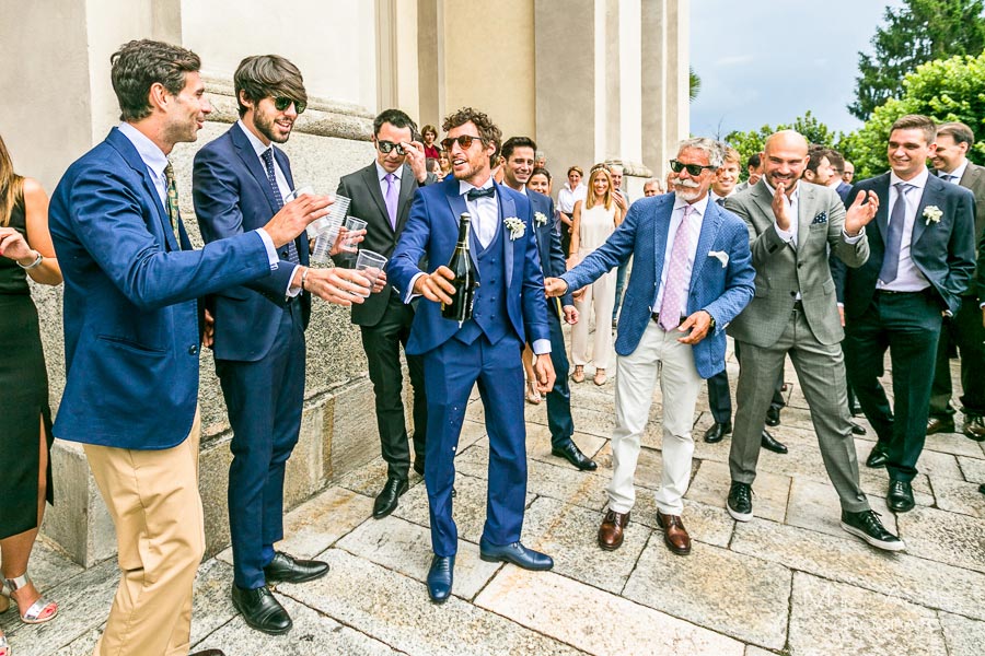 Wedding ceremony at San Carlo Borromeo Arona