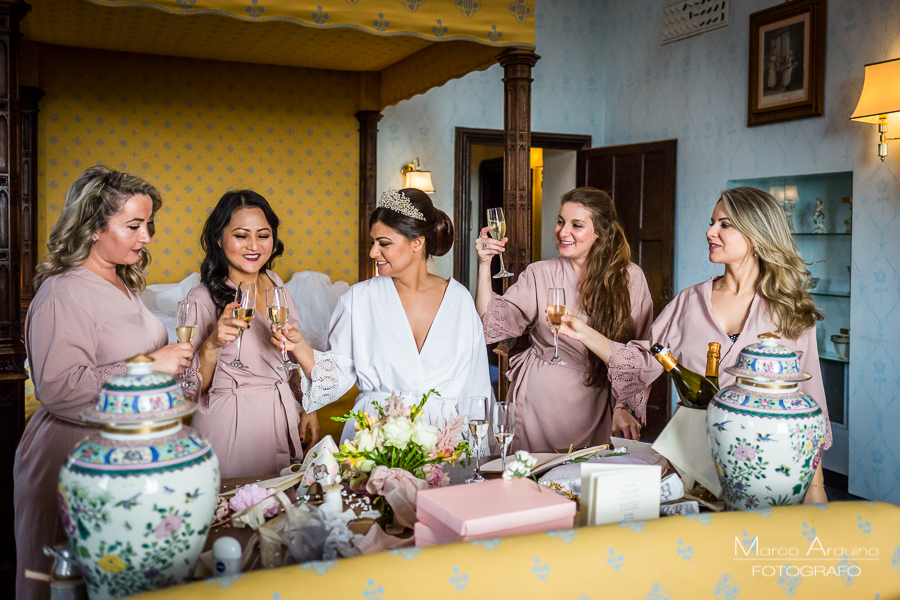 wedding at castello dal pozzo