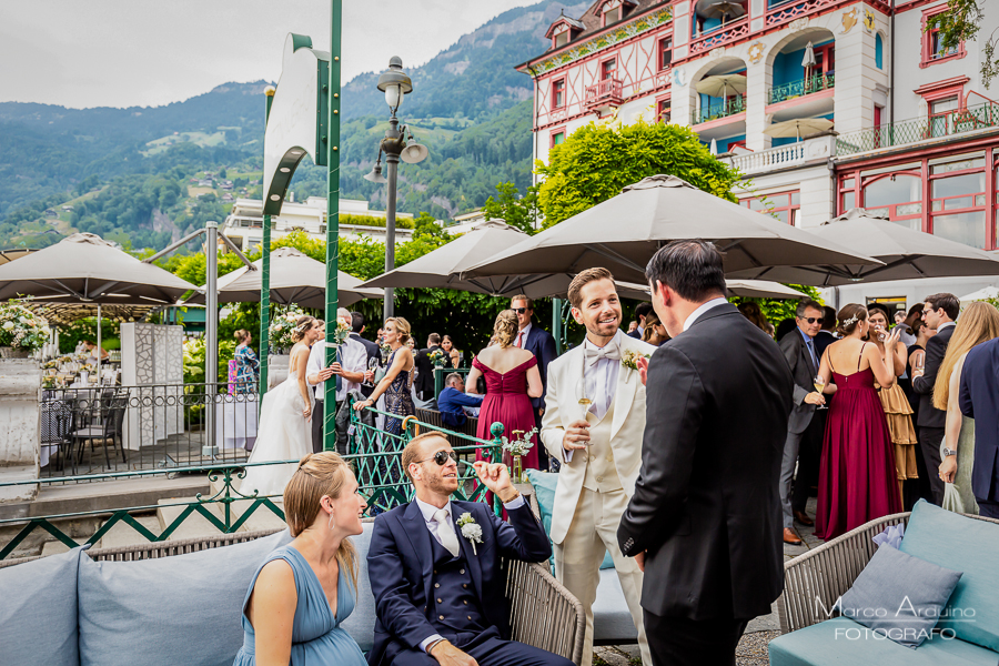 Wedding at Vitznauerhof in Switzerland