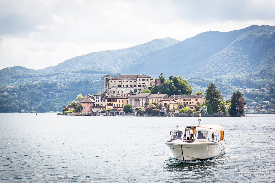 wedding on lake orta