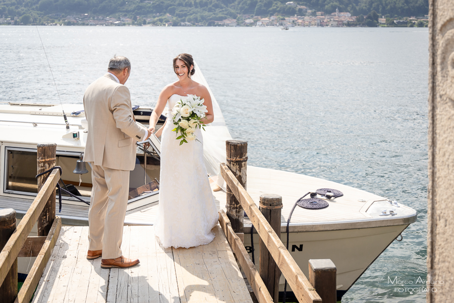 wedding on lake orta