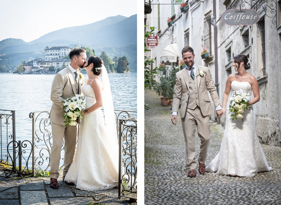 wedding on lake orta